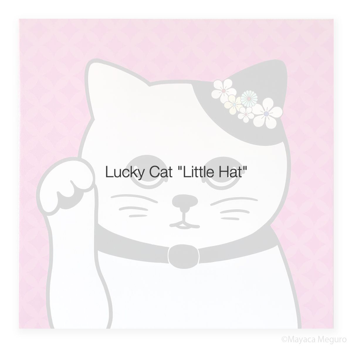 Lucky Cat Little Hat Artwork